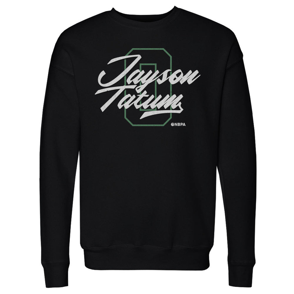 Jayson Tatum Boston Number Script WHT (ONLINE ORDER ONLY)