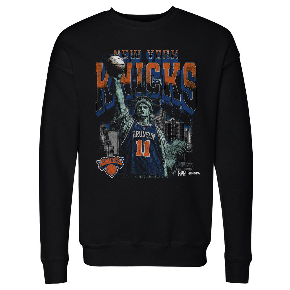 Jalen Brunson New York Knicks Statue Of Liberty WHT (ONLINE ORDER ONLY)