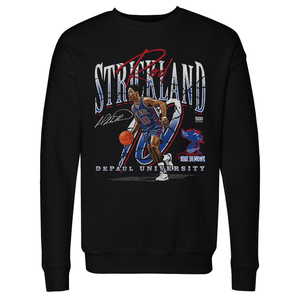 Rod Strickland DePaul Blue Demons Throwback WHT (ONLINE ORDER ONLY)