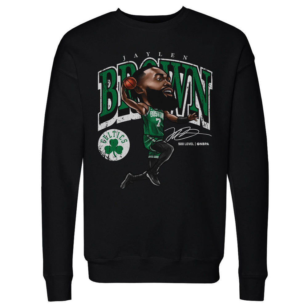 Jaylen Brown Boston Celtics Cartoon WHT (ONLINE ORDER ONLY)