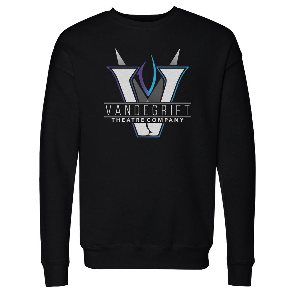 Vandegrift Crown Trio Theatre Company Spotlight Logo WHT (ONLINE ORDER ONLY)