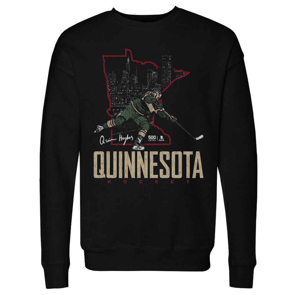 Quinn Hughes Minnesota Quinnesota State WHT (ONLINE ORDER ONLY)