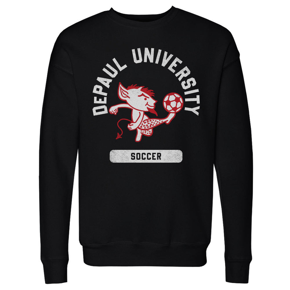 DePaul Blue Demons Mascot Soccer WHT
