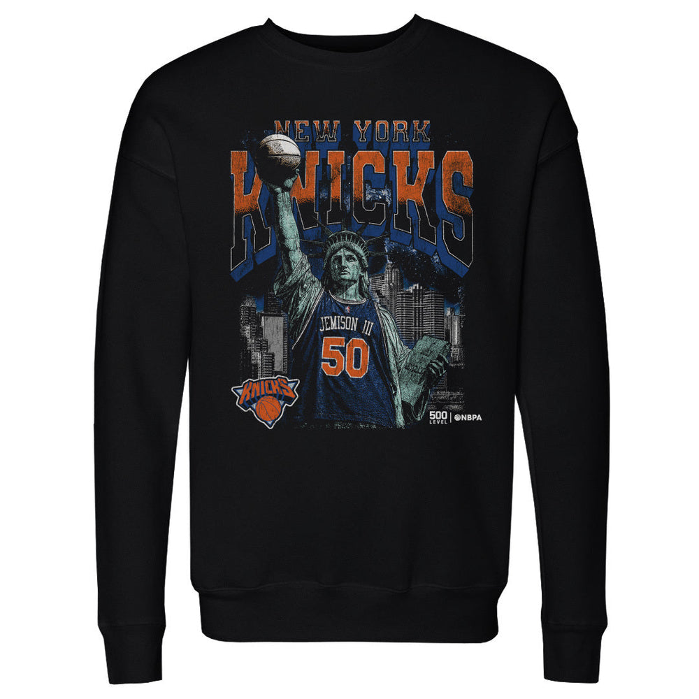 Trey Jemison III New York Knicks Statue Of Liberty WHT (ONLINE ORDER ONLY)