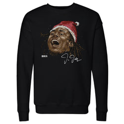Justin Jefferson Minnesota Portrait Santa Hat WHT (ONLINE ORDER ONLY)
