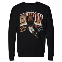 James Harden Cleveland Cavaliers Cartoon WHT (ONLINE ORDER ONLY)