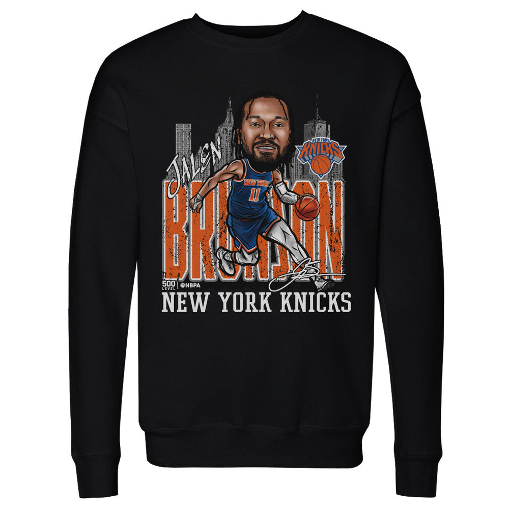Jalen Brunson New York Knicks Cartoon City Cartoon WHT (ONLINE ORDER ONLY)