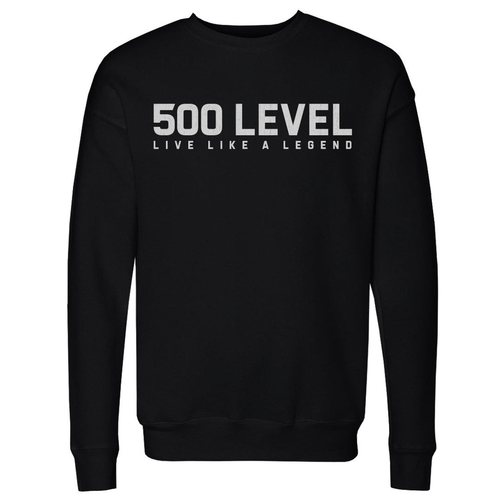 500 LEVEL Wordmark WHT (ONLINE ORDER ONLY)