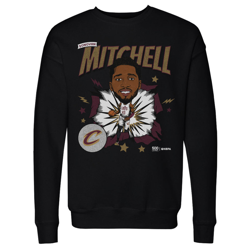 Donovan Mitchell Cleveland Cavaliers Caricature WHT (ONLINE ORDER ONLY)