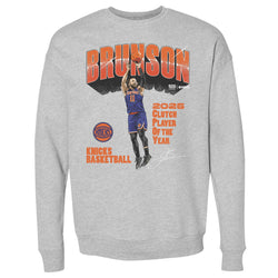 Jalen Brunson New York Knicks 2025 Clutch Player Of The Year WHT (ONLINE ORDER ONLY)