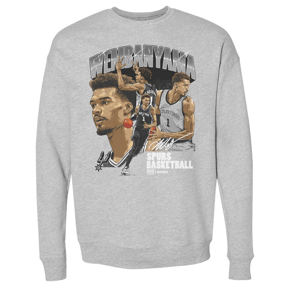 Victor Wembanyama San Antonio Spurs Collage WHT (ONLINE ORDER ONLY)