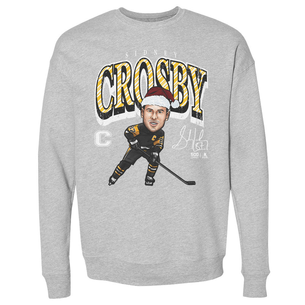 Sidney Crosby Pittsburgh Cartoon Santa Hat WHT (ONLINE ORDER ONLY)