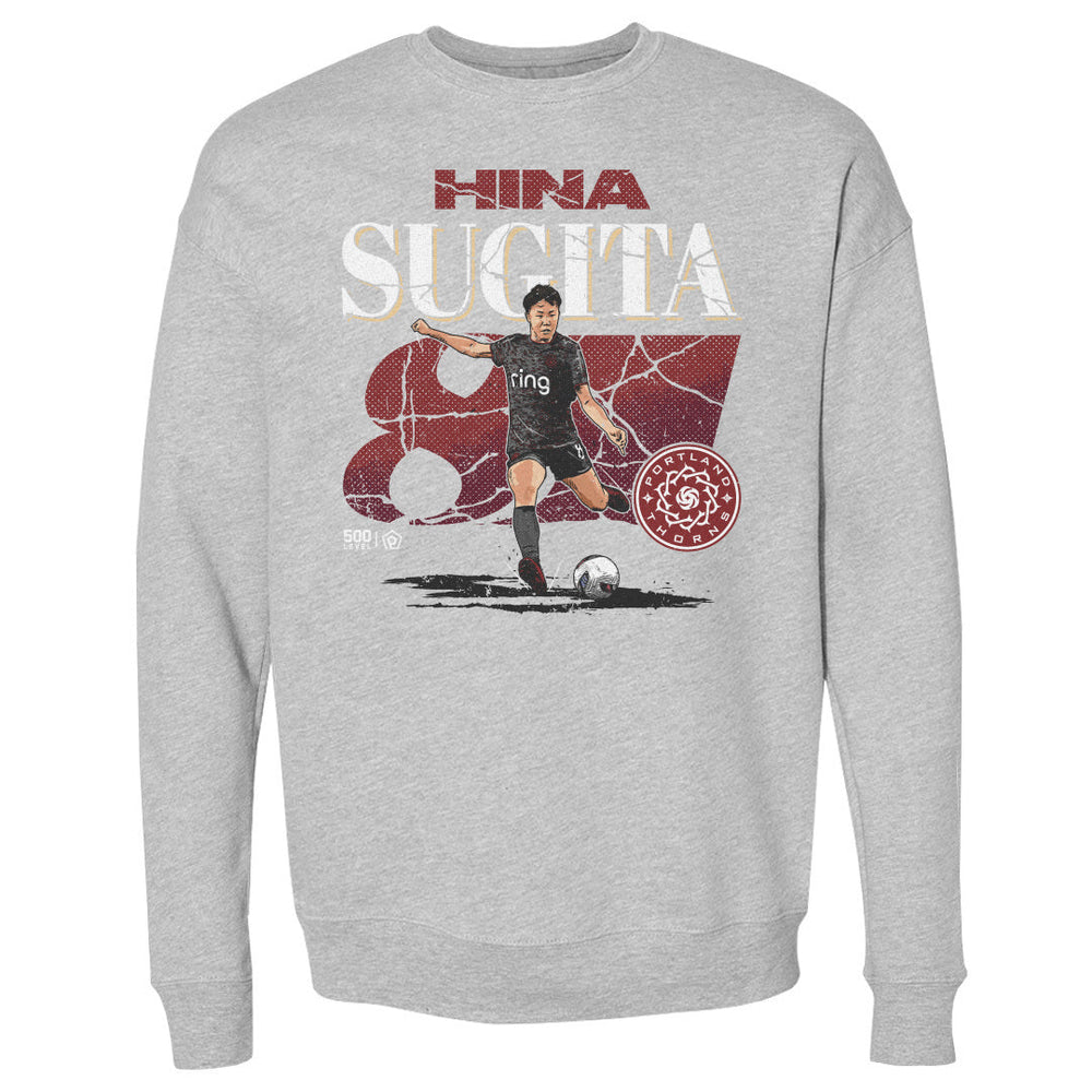 Hina Sugita Portland Thorns FC Cracked Number WHT (ONLINE ORDER ONLY)