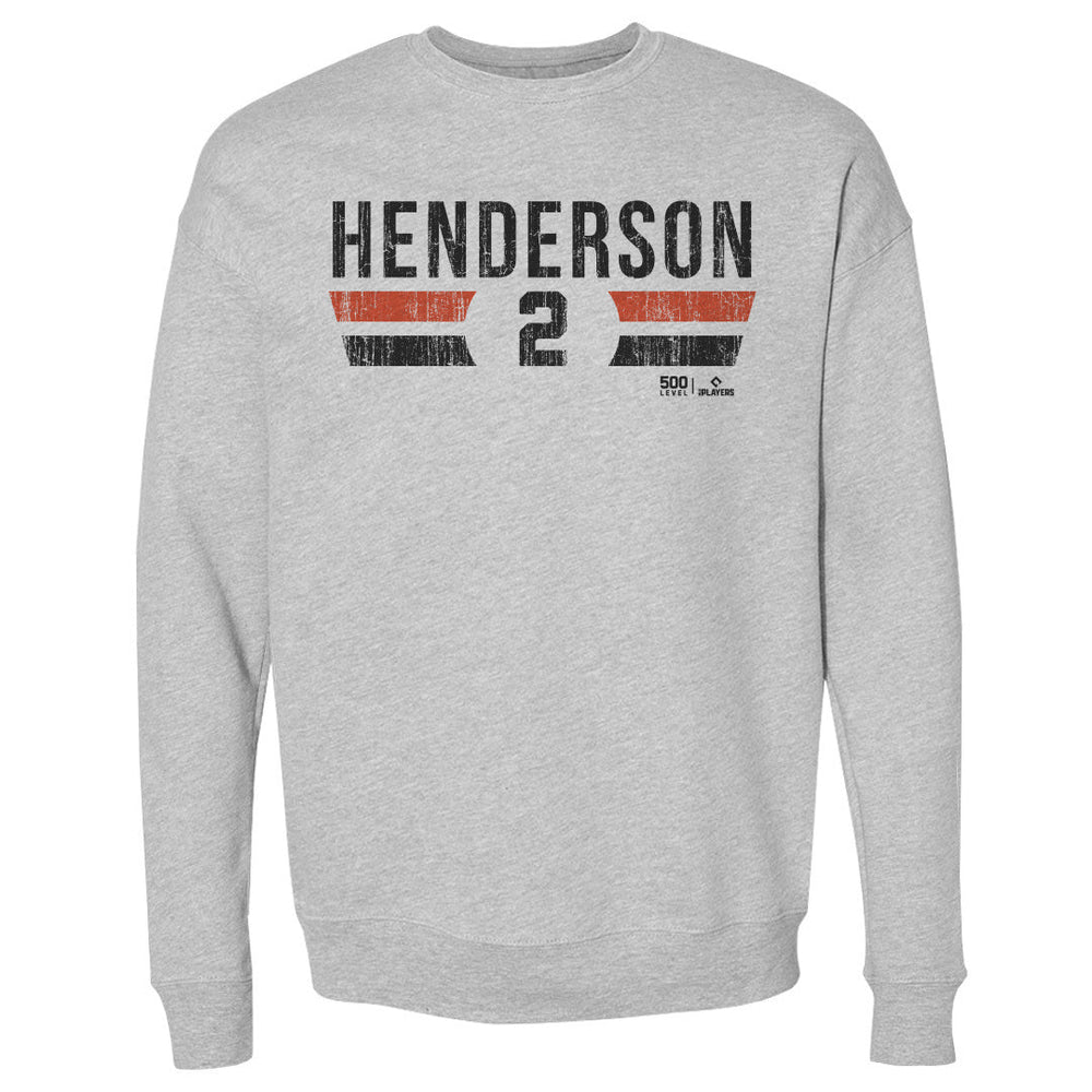 Gunnar Henderson Baltimore Font (ONLINE ORDER ONLY)