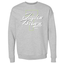 Jaylen Brown Boston Number Script WHT (ONLINE ORDER ONLY)
