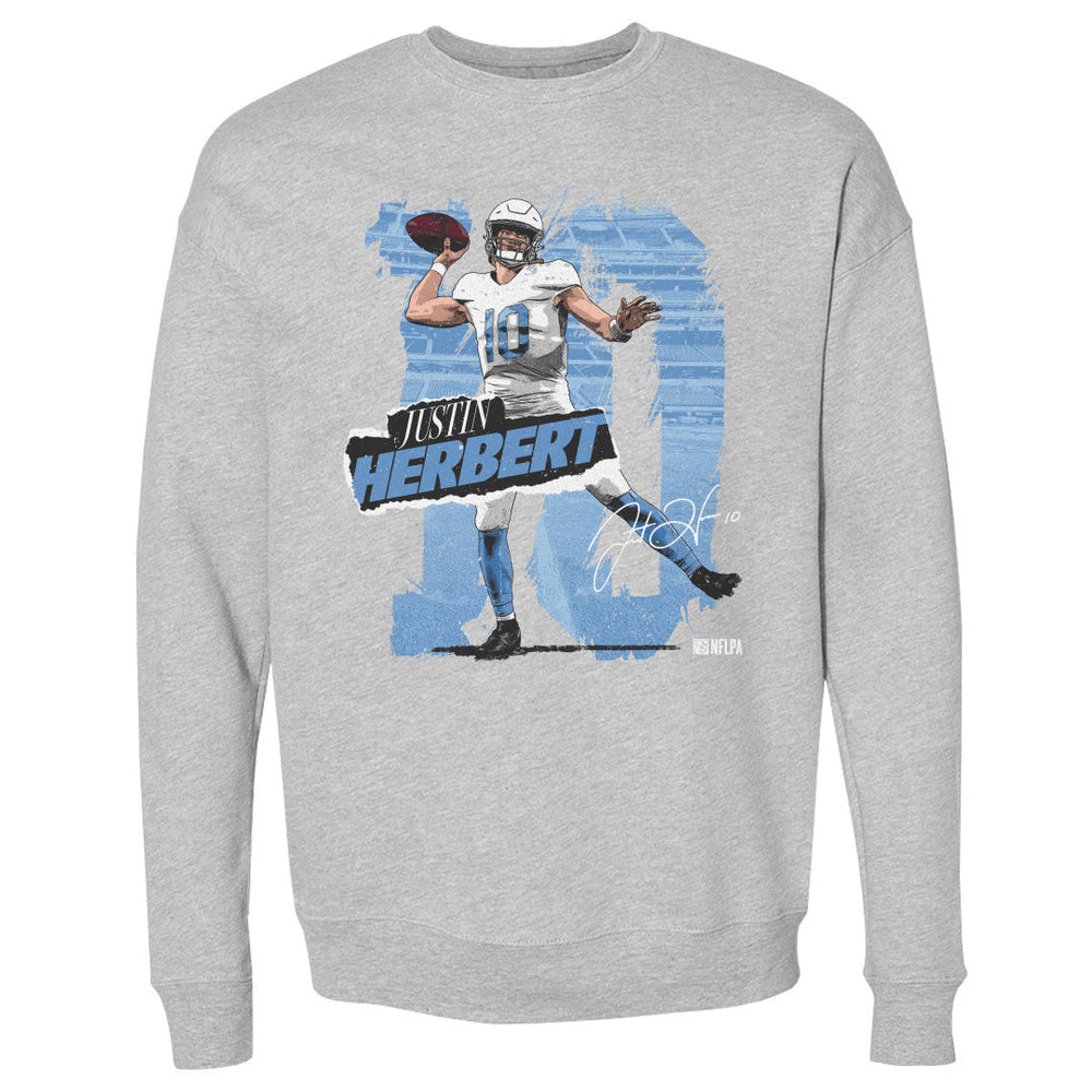 Justin Herbert Los Angeles C Rough WHT (ONLINE ORDER ONLY)