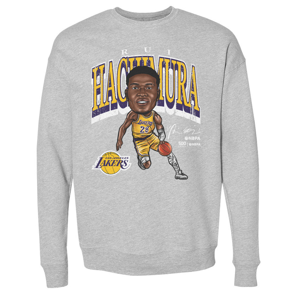 Rui Hachimura Los Angeles Lakers Cartoon WHT (ONLINE ORDER ONLY)