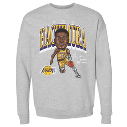 Rui Hachimura Los Angeles Lakers Cartoon WHT (ONLINE ORDER ONLY)
