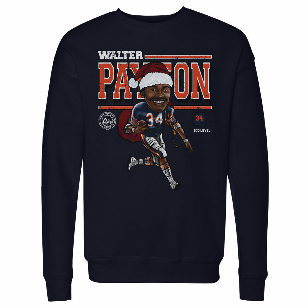 Walter Payton Chicago Cartoon Santa Hat WHT (ONLINE ORDER ONLY)