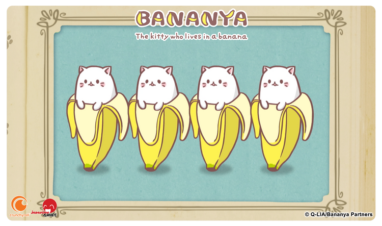 Officially Licensed Bananya Standard Playmat - Bananya Line