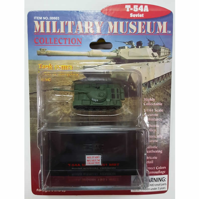 PEG0603 T54A Soviet Tank 1/144 Scale Prebuilt Model Pegasus Models (ONLINE ORDER ONLY)