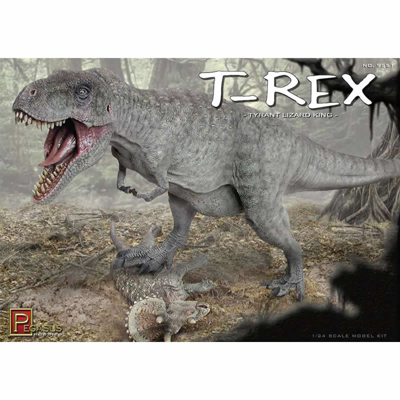 PEG9551Tyrannosaurus Rex 1/24 Resin Model Kit Pegasus Hobbies (ONLINE ORDER ONLY)