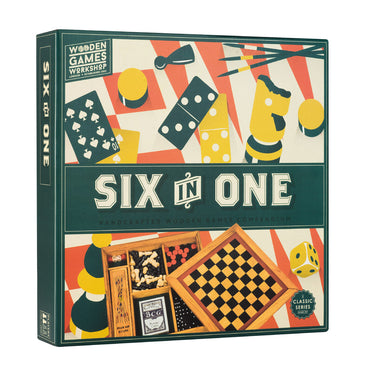 Professor Puzzle: Wooden Games Workshop - Six in One Game Compendium (ONLINE ORDER ONLY)