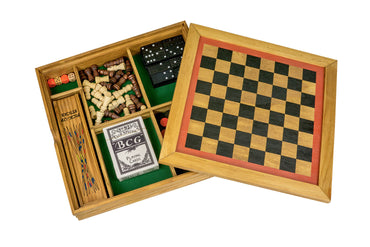 Professor Puzzle: Wooden Games Workshop - Six in One Game Compendium (ONLINE ORDER ONLY)