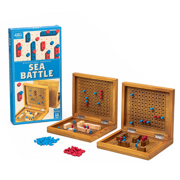 Professor Puzzle: Wooden Games Workshop - Sea Battle (ONLINE ORDER ONLY)