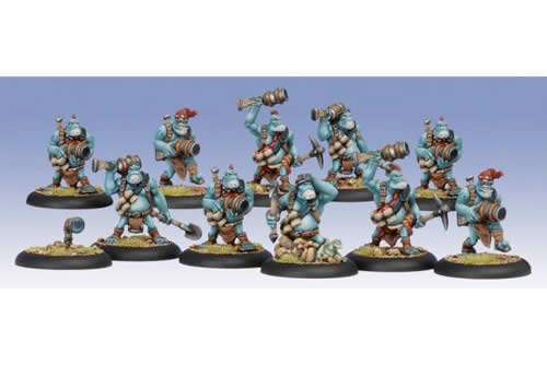 PIP71081 Pyg Burrowers Unit Trollbloods Hordes Miniature Game (ONLINE ORDER ONLY)