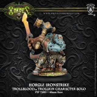 PIP71083 Horgle Ironstrike Solo Trollbloods Hordes Miniature Game (ONLINE ORDER ONLY)