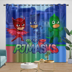 PJ Masks Curtains Pattern Blackout Window Drapes Room Decoration (ONLINE ORDER ONLY)