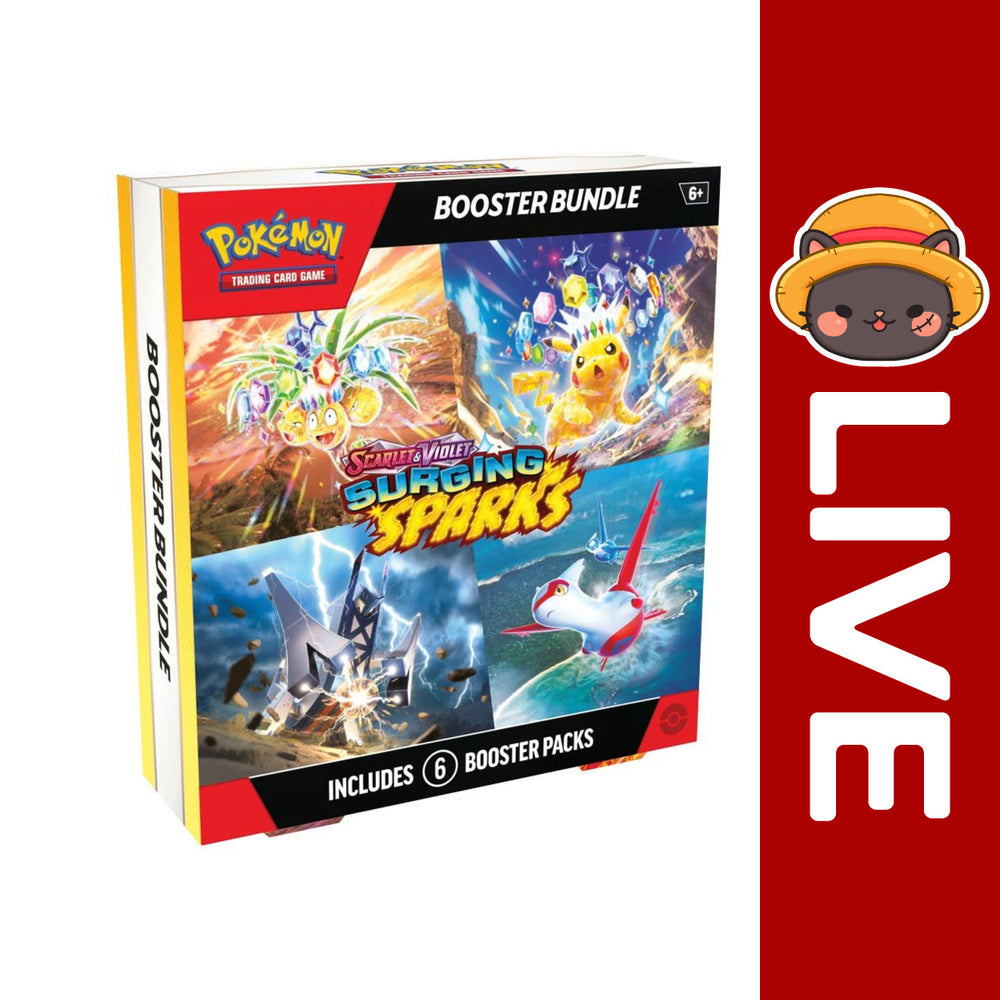 Pokémon TCG English - Surging Sparks - Scarlet & Violet (Online Only) (Online Order Only)