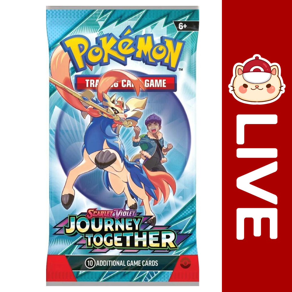 Pokémon TCG English - Journey Together - Scarlet & Violet (Online Only) (Online Order Only)