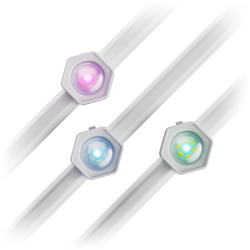 Smart Multicolor Permanent Outdoor Lights Expansion Pack with Cable Covers