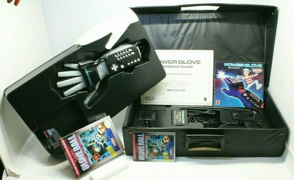 Nintendo Power Glove in Salesman's Sample Case (Nintendo NES) (Online Only)