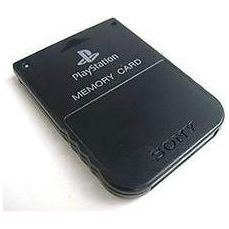 PS1 Memory Card [Black] - PlayStation (Online Order Only)