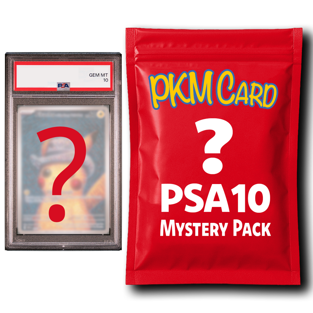 PKM PSA 10 Graded Card Mystery Pack Trading Card Game