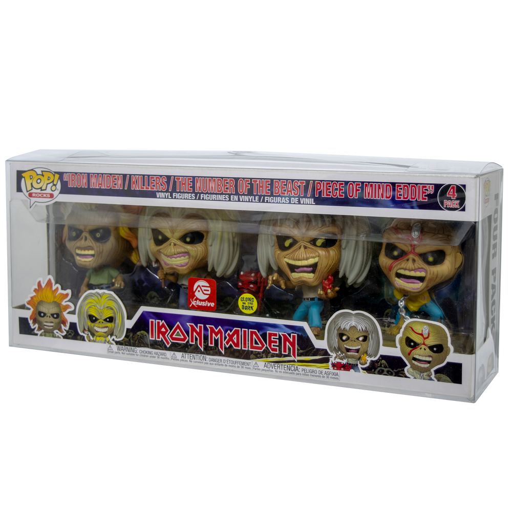 4-Pack Iron Maiden 2020 PopShield Protectors (Online Order Only)