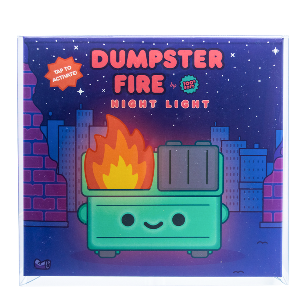 Dumpster Fire Night Light PopShield Protector (ONLINE ORDER ONLY)