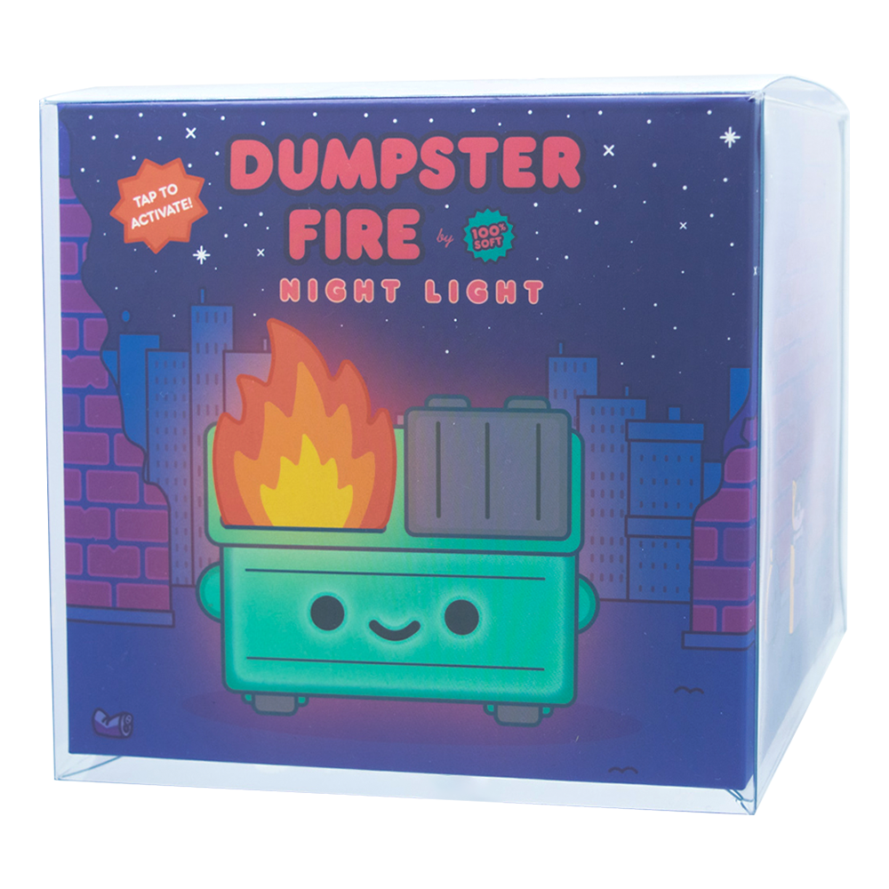 Dumpster Fire Night Light PopShield WHOLESALE (ONLINE ORDER ONLY)