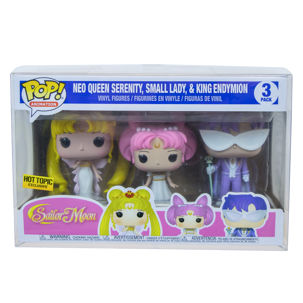 Sailor Moon 3-Pack PopShield WHOLESALE (ONLINE ORDER ONLY)