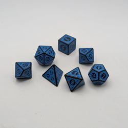 Enchanted Seas - 7 Piece DnD Dice Set | Acrylic RPG Gaming Dice (ONLINE ORDER ONLY)