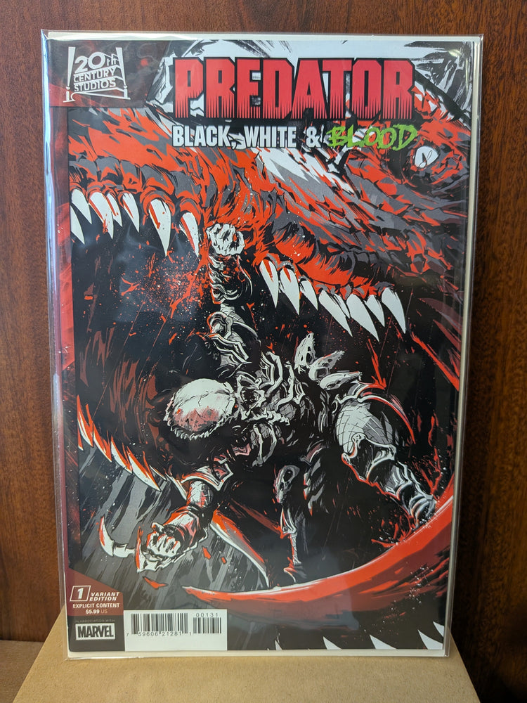 Predator: Black, White, and Blood #1 (Villanelli Variant) (ONLINE ORDER ONLY)