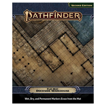 Pathfinder: Flip-Mat - Dockside Warehouse (2E) (ONLINE ORDER ONLY)