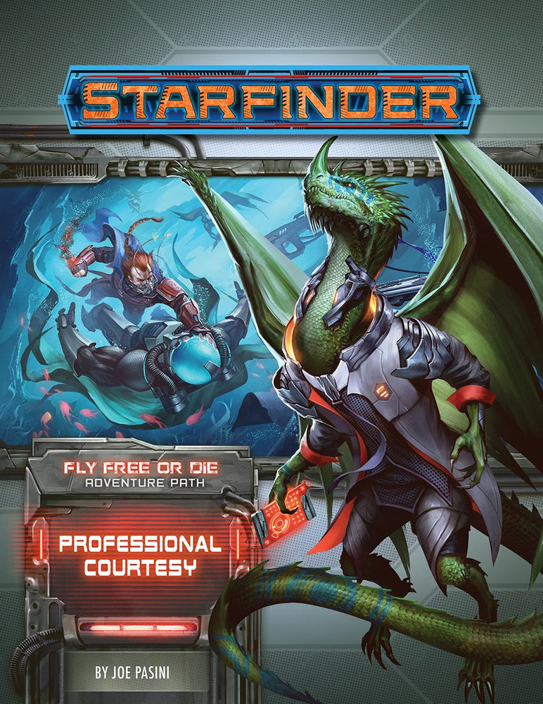 Starfinder: Adventure Path - Fly Free or Die - Professional Courtesy (3 of 6) (ONLINE ORDER ONLY)