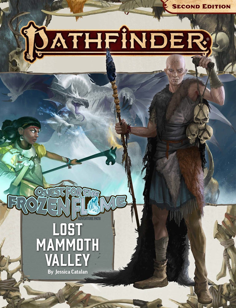 Pathfinder: Adventure Path - Quest for the Frozen Flame - Lost Mammoth Valley (2 of 3) (ONLINE ORDER ONLY)