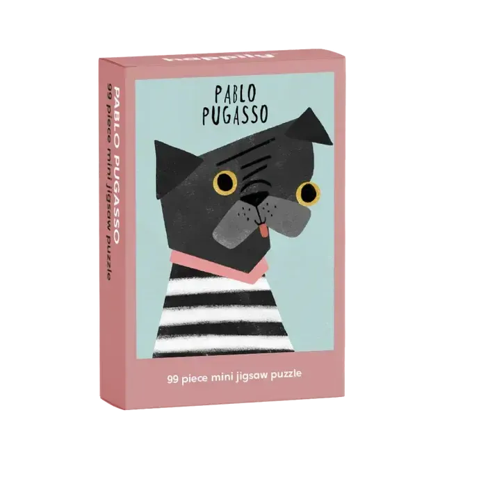 Pablo Pugcasso 99 Piece Mini Jigsaw Puzzle Happily (ONLINE ORDER ONLY)