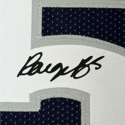 Framed Facsimile Autographed Paige Bueckers 35x39 UConn Blue Reprint Laser Auto College Basketball Jersey (ONLINE ORDER ONLY)