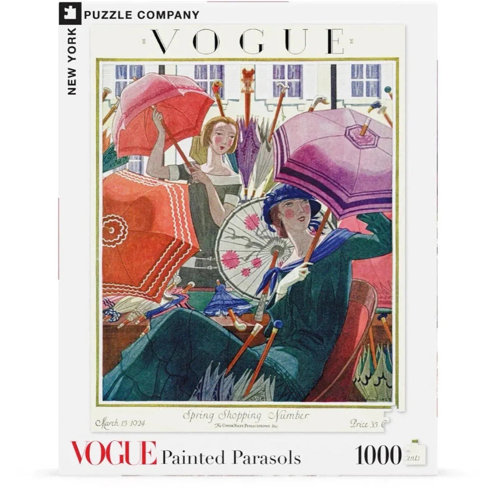 Painted Parasols 1000 Piece Jigsaw Puzzle NYPC (ONLINE ORDER ONLY)